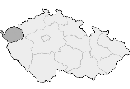 mapa ČR