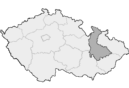 mapa ČR